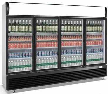 Double Door Display Fridge