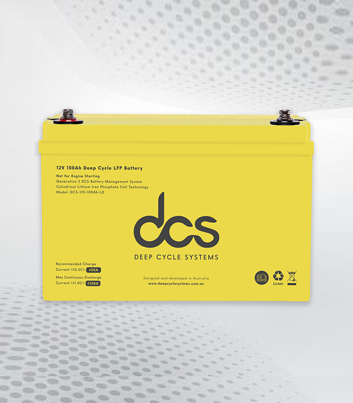 Batterie au lithium 100ah